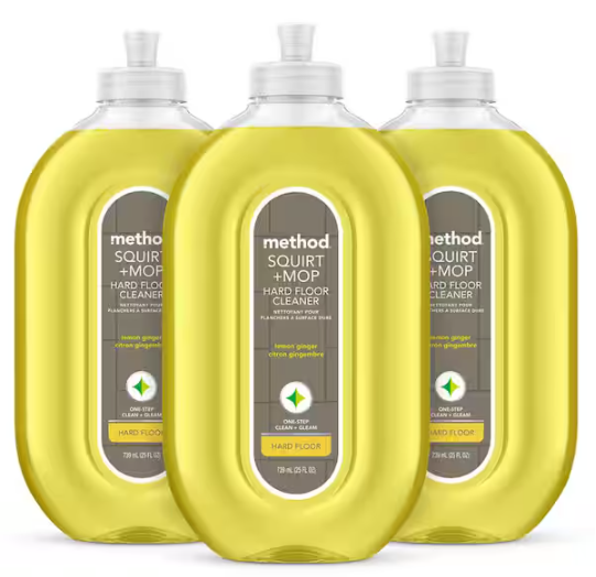 25 oz. Lemon Ginger Squirt + Mop Hard Floor Cleaner (3-Pack)