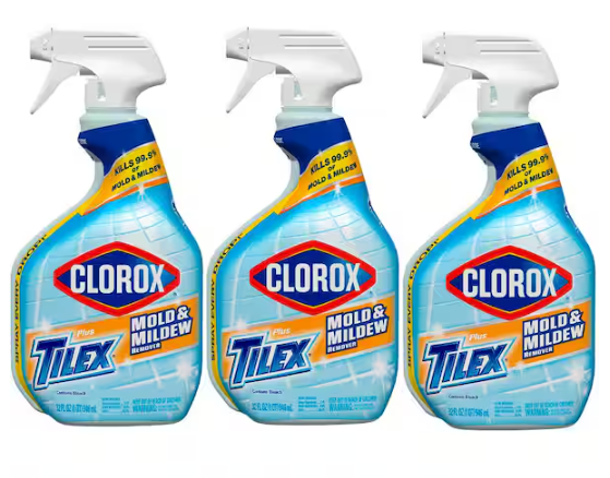 Plus Tilex 32 oz. Mold and Mildew Remover and Stain Cleaner with Bleach Spray (3-Pack)