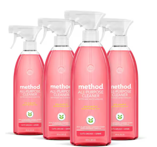 28 oz. Pink Grapefruit All-Purpose Natural Surface Cleaner (4-Pack)