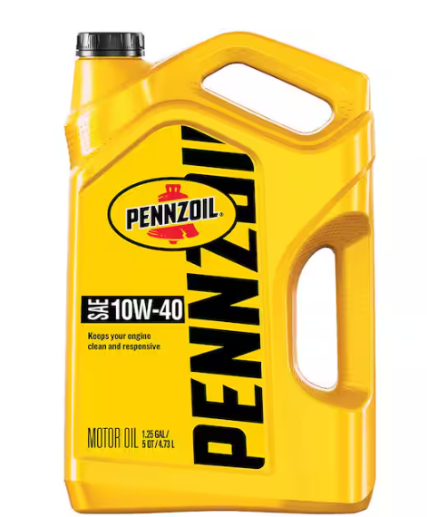 SAE 10W-40 Motor Oil 5 Qt