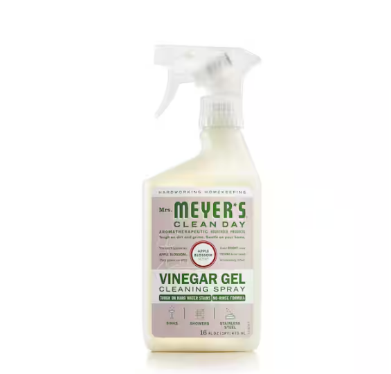 16 oz. Vinegar Cleaning Spray Countertop Polish Apple Blossom