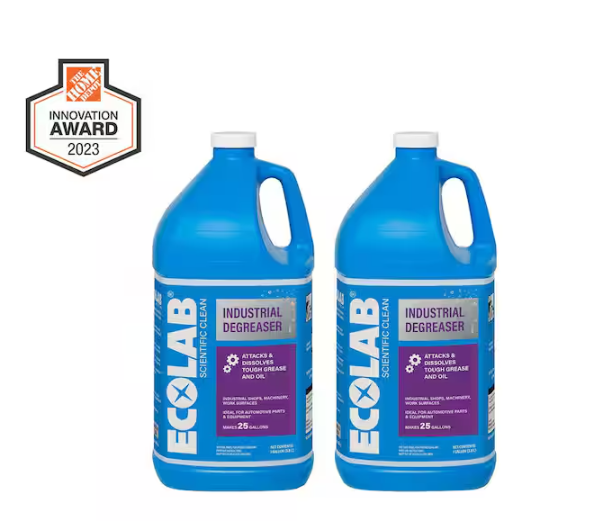 1 Gal. Professional Strength Industrial Degreaser, Attacks Grease, Buildup and Stains (2-Pack)
