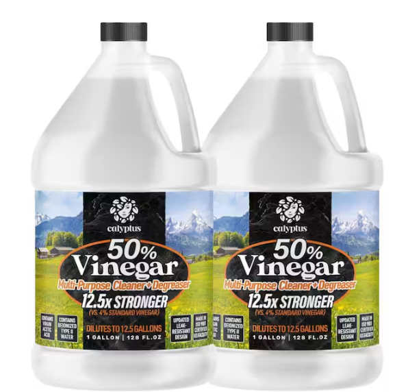 1 Gal. 50% Vinegar All-Purpose Cleaner 12.5X Concentrate (2-Pack)