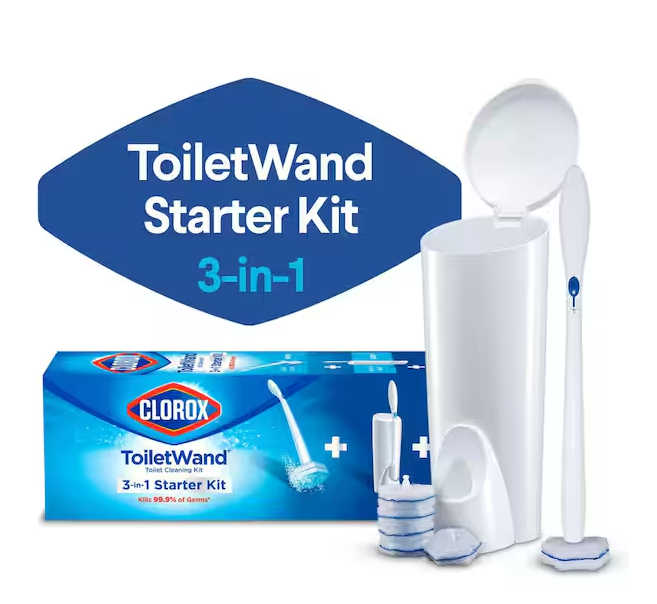 ToiletWand Disposable Toilet Bowl Cleaner Kit