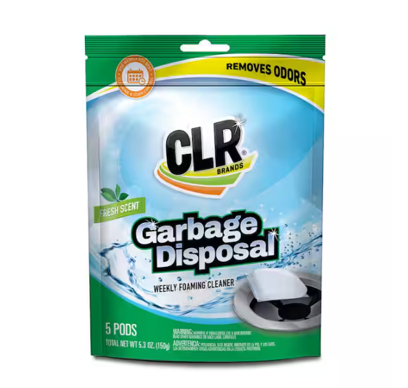 5.3 oz. Fresh & Clean Garbage Disposal Pods All Purpose Cleaner (5 Count)