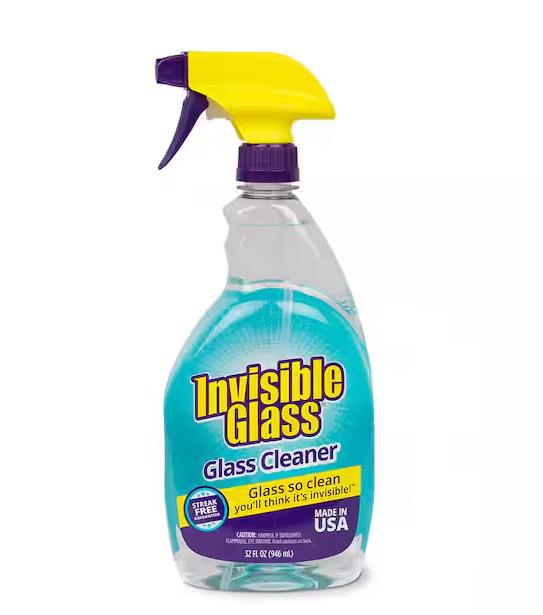 32 oz. HH Invisible Glass Spray Bottle Glass Cleaner