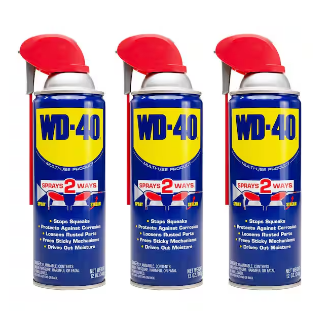 12 oz. Classic Formula, Multi-Purpose Lubricant Spray with Smart Straw (3-Pack)