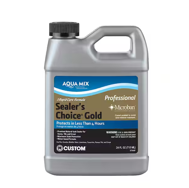 Aqua Mix Sealer's Choice Gold 0.8 qt. Penetrating Sealer for Tile, Concrete, Porcelain, Stone and Grout