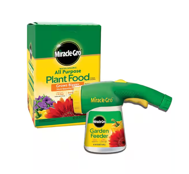 Garden Feeder and Water-Soluble All Purpose Plant Food Bundle