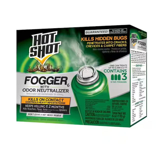 Insect Fogger Aerosol with Odor Neutralizer (3-Count)