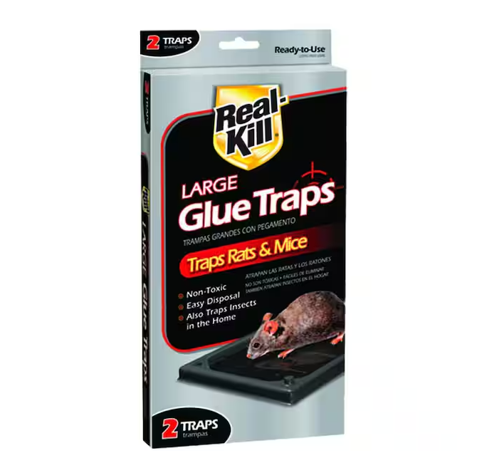 Large Rat and Mice Glue Traps (2-Count)