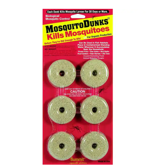 12 in. Mosquito Dunks (6-Pack)