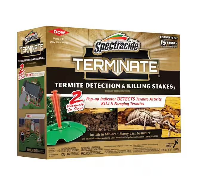 Terminate Termite Detection and Killing Stakes (15-Count)