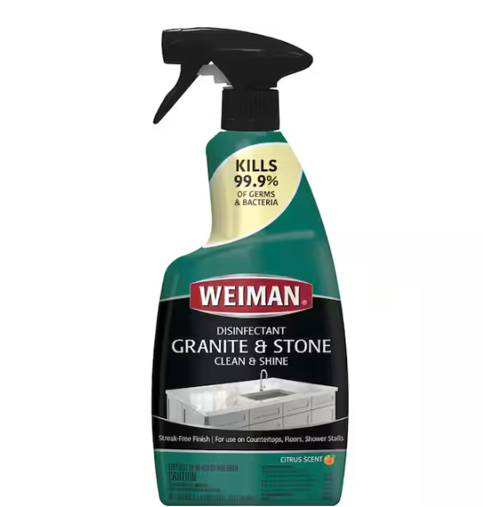 24 oz. Granite and Stone Disinfectant Countertop Cleaner and Polish Spray