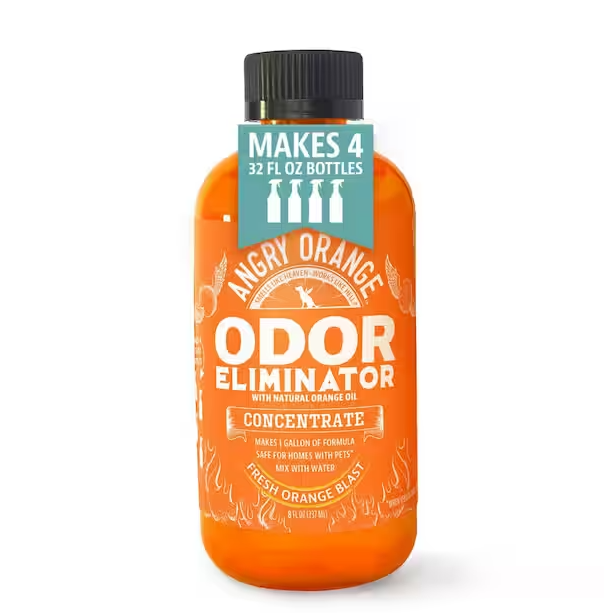 Pet Odor Eliminator 8 oz. Concentrate for 1 Gal. Odor Remover Solution for Carpet, Furniture and Floor Stains