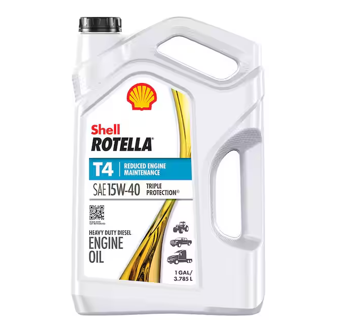 T4 Triple Protection SAE 15W-40 Diesel Motor Oil 1 Gal