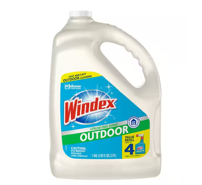 128 fl. oz. Outdoor Glass Cleaner Refill