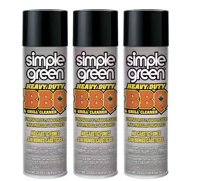 20 oz. Heavy-Duty Aerosol BBQ and Grill Cleaner (3-Pack)