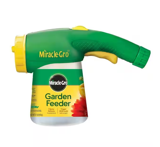 Garden Feeder with Water Soluble All Purpose Plant Food, 1 lb., Hose-end Feeder for Outdoor Plants