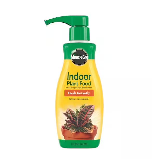 Indoor Plant Food 8 oz. Liquid Plant Food for Houseplants, Feeds Instantly, Liquid Fertilizer